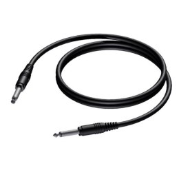 PROCAB Kabel 6,3 mm Jack Męska Mono - 6,3 mm Jack Męska Mono 1,5 m