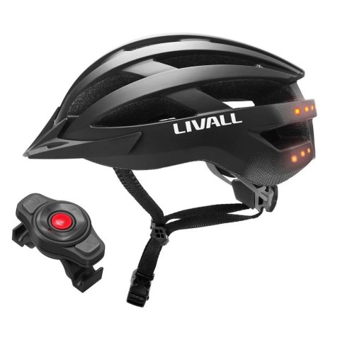 Livall Kask rowerowy Livall MT1Neo Intercom/BT/LED/SOS Rozm.54-58cm czarny