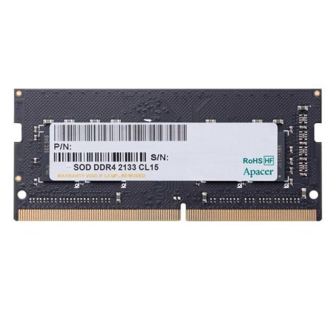 APACER Pamięć SODIMM DDR4 Apacer 8GB (1x8GB) 2133MHz CL15 1,2V