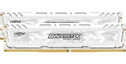 CRUCIAL Pamięć DDR4 Crucial Ballistix Sport 16GB (2x8GB) 2666MHz CL16 DRx8 1,2V White