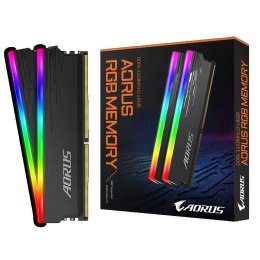 GIGABYTE Pamięć DDR4 Gigabyte AORUS RGB 16GB (2x8GB) 3333MHz CL18 1,35V