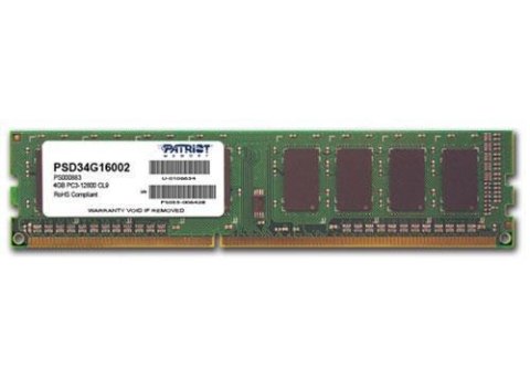 Patriot Memory Pamieć DDR3 Patriot Signature Line 4GB 1600MHz