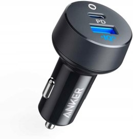 ANKER Ładowarka samochodowa Anker A2732GF1 PowerDrive PD+ Czarny