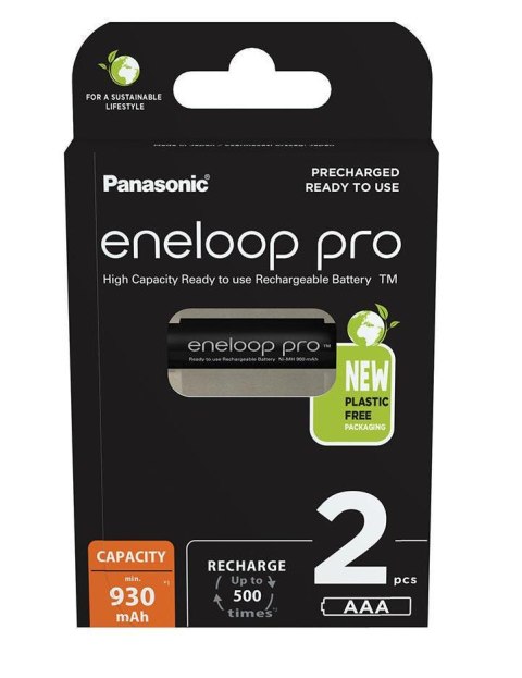 ENELOOP PANASONIC ENELOOP PRO AAA 930 mAh 2 szt.