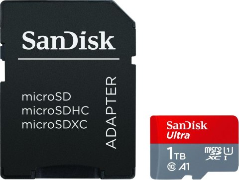 SANDISK KARTA SANDISK ULTRA ANDROID microSDXC 1 TB 150MB/s A1 Cl.10 UHS-I + ADAPTER