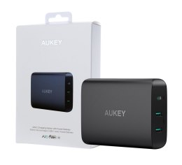 Ładowarka AUKEY POWER DELIVERY 3.0 PA-Y12 (USB, USB typ C; kolor czarny)