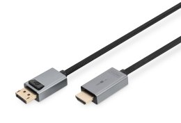 Digitus Kabel adapter DIGITUS DisplayPort - HDMI 4K 30Hz DP/HDMI M/M 3m