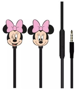 Disney Słuchawki douszne PVC Minnie 001 Różowe