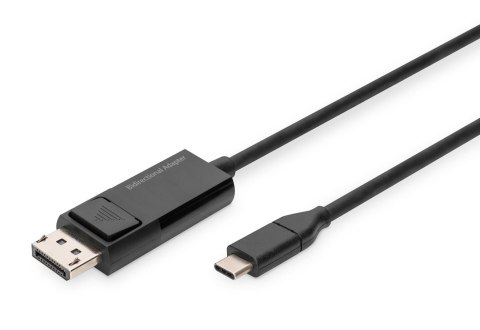 Digitus Kabel adapter DIGITUS 8K 30Hz USB Typ C/DisplayPort dwukierunkowy 2m