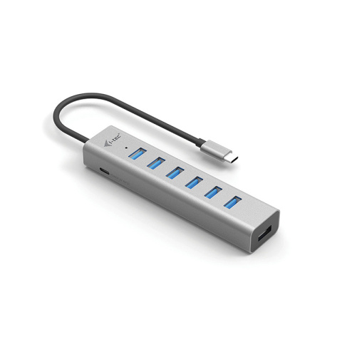 I-tec Hub USB-C Charging Metal HUB 7 Port