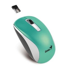 Genius Mysz bezprzewodowa Genius NX-7010 Metalic Turquoise, sensor Blue-Eye SmartGenius