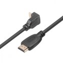 TB Kabel HDMI v 2.0 pozłacany 1.8 m kątowy