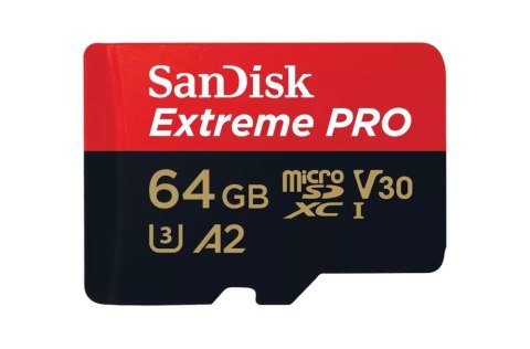 SanDisk Karta Extreme Pro microSDXC 64GB 200/90 MB/s A2 V30