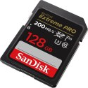 SanDisk Karta pamięci Extreme Pro SDXC 128GB 200/90 MB/s V30 UHS-I U3