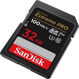 SanDisk Karta pamięci Extreme Pro SDHC 32GB 100/90 MB/s V30 UHS-I U3