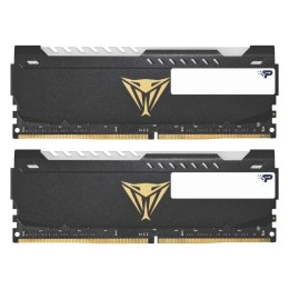 Patriot Memory Pamięć DDR4 Patriot Viper STEEL RGB BLACK 16GB (2x8GB) 3600 MHz CL20 1,35V