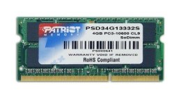 Patriot Memory Pamieć SODIMM Patriot Signature Line 4GB/1333MHz CL.9