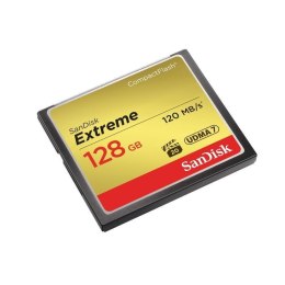 SanDisk Karta pamięci Compactflash SanDisk Extreme 128GB 120/85 MB/s