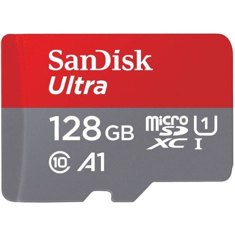 SanDisk Ultra microSDXC 128GB 120MB/s A1 + Adapter SD