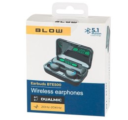 BLOW Słuchawki BTE500 Earbuds BLACK