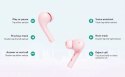 AUKEY EP-T21S Pink True Wireless Słuchawki Bluetooth 5.0 | 3D SurroundSound | Move Compact II | wodoodporne IPX6 | 30h