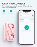 AUKEY EP-T21S Pink True Wireless Słuchawki Bluetooth 5.0 | 3D SurroundSound | Move Compact II | wodoodporne IPX6 | 30h