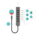 I-tec Hub USB-C Charging Metal HUB 7 Port