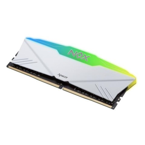 Apacer Pamięć DDR4 Apacer NOX RGB 16GB (1x16GB) 3200MHz 1,35V White