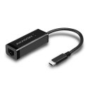 AXAGON Karta sieciowa Gigabit Ethernet adapter ADE-SRC, USB-C 3.2 Gen 1, instalacja automatyczna