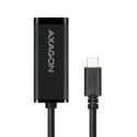 AXAGON Karta sieciowa Gigabit Ethernet adapter ADE-SRC, USB-C 3.2 Gen 1, instalacja automatyczna