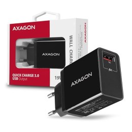 AXAGON Ładowarka sieciowa ACU-QC19, QC 19W, 1x port USB-A, QC3.0/AFC/FCP/SMART