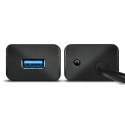 AXAGON HUB 7-portowy HUE-SA7BP USB 3.2 GEN 1 alu charging hub, AC adapter