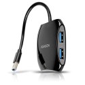 AXAGON Hub 4-portowy HUE-S1B USB 3.2 Gen 1 quatrtro hub 16cm kabel