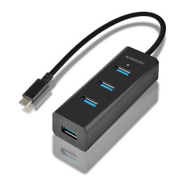 AXAGON Hub 4-portowy HUE-S2C USB 3.2 Gen 1 charging hub, microUSB, 40cm USB-C kabel