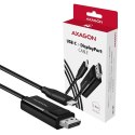 AXAGON Konwerter/kabelUSB-C DisplayPort 1,8m RVC-DPC, 4K/60HZ