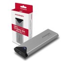 AXAGON Obudowa zewnętrzna aluminiowa EEM2-U3C, USB-C 3.2 Gen 1 - M.2 SATA SSD długość 42 do 80mm