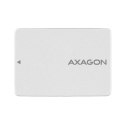 AXAGON Wewnętrzna obudowa 2.5" z interfejsem SATA do dysków SSD M.2 SATA, RSS-M2SD, srebrny