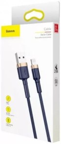 BASEUS KABEL USB LIGHTNING CAFULE 1.5A 2M (GRANAT)