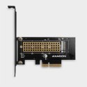 AXAGON Adapter wewnetrzny PCIe x4 M.2 NVMe M-key slot LP, PCEM2-S