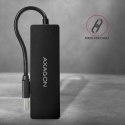 AXAGON Hub 4-portowy HUE-G1A, USB 3.2 Gen 1 SLIM, kabel Type-A 14cm