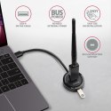 AXAGON Hub 4-portowy HUE-P1A USB 3.2 Gen 1 round micro USB, 30cmUSB-A kabel