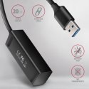 AXAGON Hub 4-portowy Mini metalowy USB 3.2 Gen 1 HUE-M1A, 20cm USB-A kabel