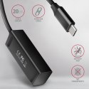 AXAGON Hub 4-portowy Mini metalowy USB 3.2 Gen 1, HUE-M1C, 20cm USB-C kabel