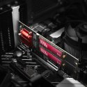 AXAGON Karta rozszerzeń PCEM2-ND, PCIe x 8 kontroler 2x slot M.2 NVMe M-key RAID wsparcie dla płyt bez bifurkacji, w zestawie LP