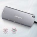 AXAGON Karta sieciowa HMC-6M2 USB-C 3.2 Gen 1 hub w. M.2 SATA + HDMI + GLAN + 2x USB-A + PD 100W