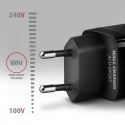 AXAGON Ładowarka sieciowa ACU-DPQ65, GaN 65W, 3x port (USB-A + dual USB-C), PD3.0/QC4+/PPS/Apple