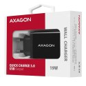 AXAGON Ładowarka sieciowa ACU-QC19, QC 19W, 1x port USB-A, QC3.0/AFC/FCP/SMART