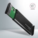 AXAGON Obudowa zewnętrzna aluminiowa bezśrubowa EEM2-SBC USB-C 3.2 GEN 2 M.2 SATA SSD