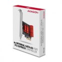 AXAGON PCIe kontroler 6x wewnętrzny port SATA 6G, PCES-SA6, ASM 1166, SP LP