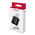 AXAGON Zewnętrzna karta dzwiękowa MINI ADA-10, USB 2.0, 48kHz/16-bit stereo, wejcie USB-A